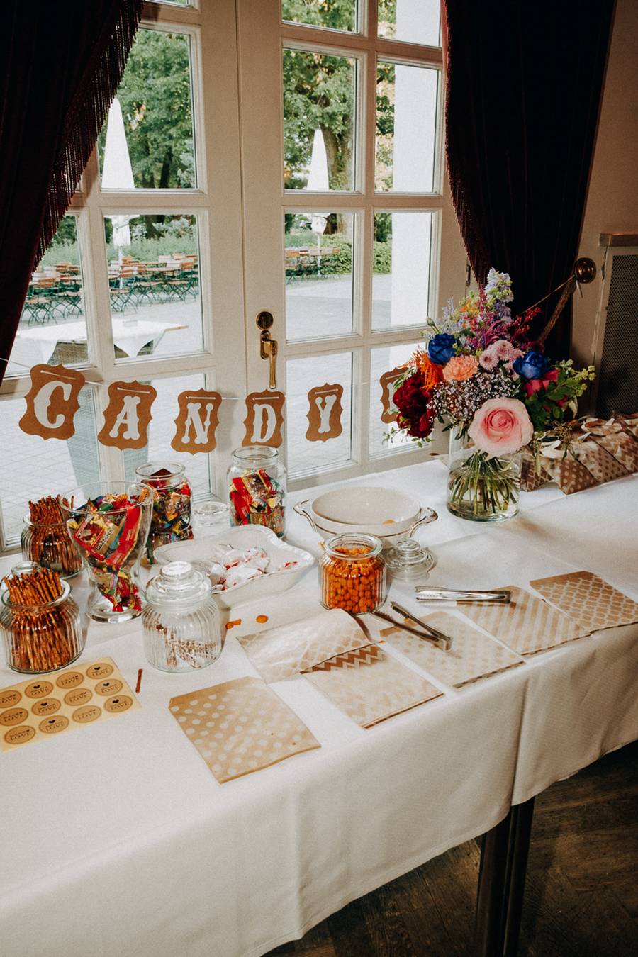Candy Bar Detail — Hochzeitsfeier